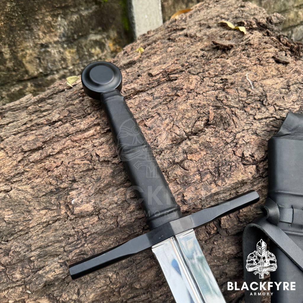 Hand Forged 15th Century Agincourt Sword – Custom Carbon Steel Arming Sword