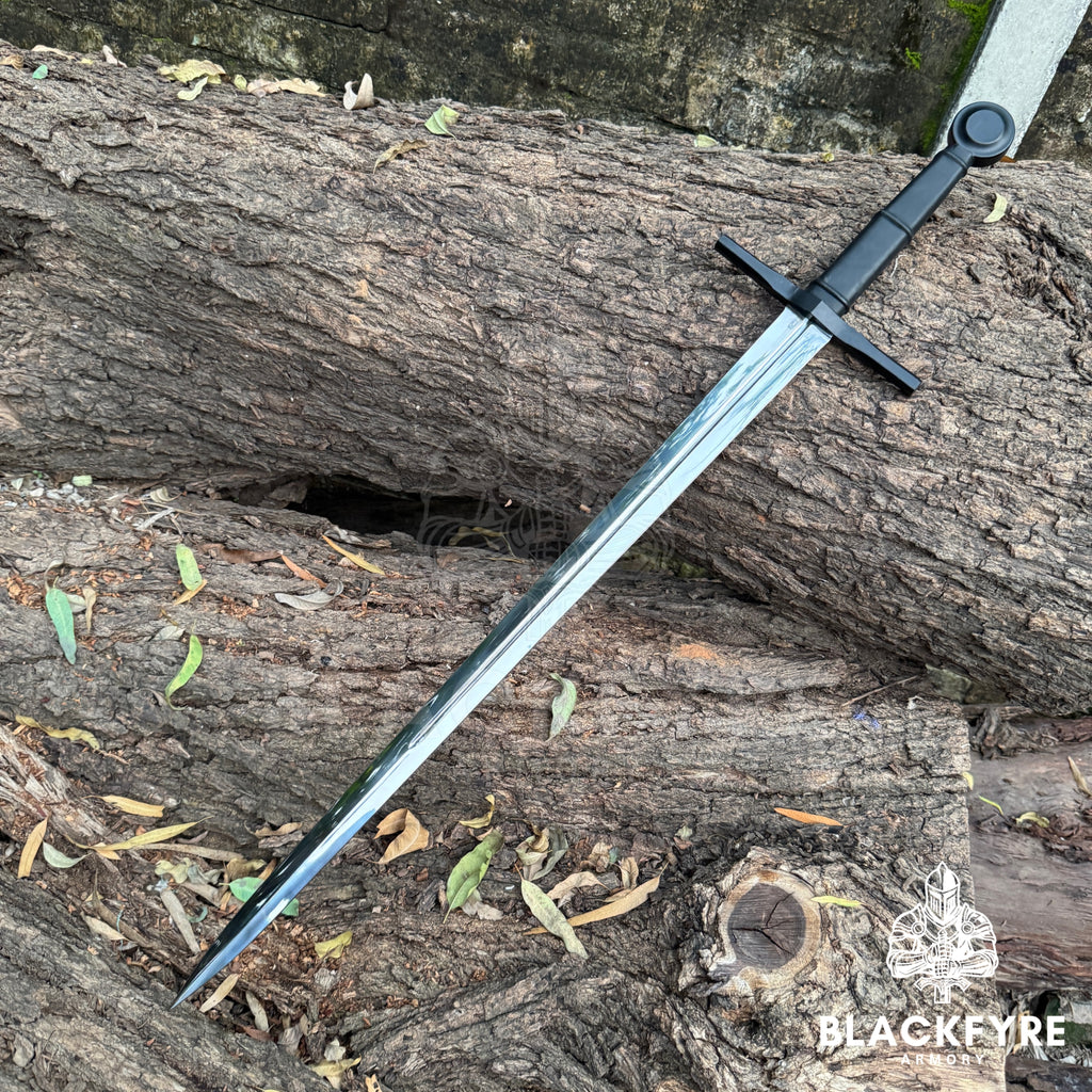Hand Forged 15th Century Agincourt Sword – Custom Carbon Steel Arming Sword