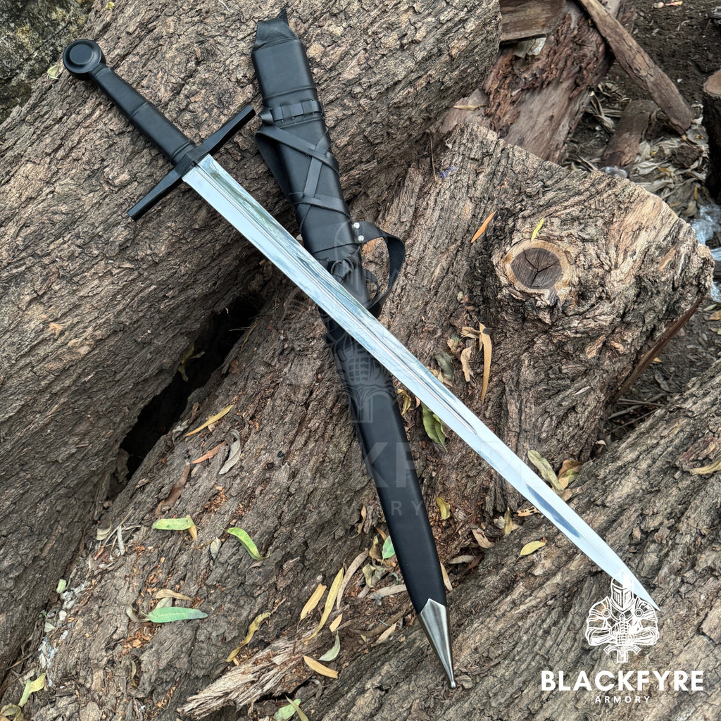 Hand Forged 15th Century Agincourt Sword – Custom Carbon Steel Arming Sword