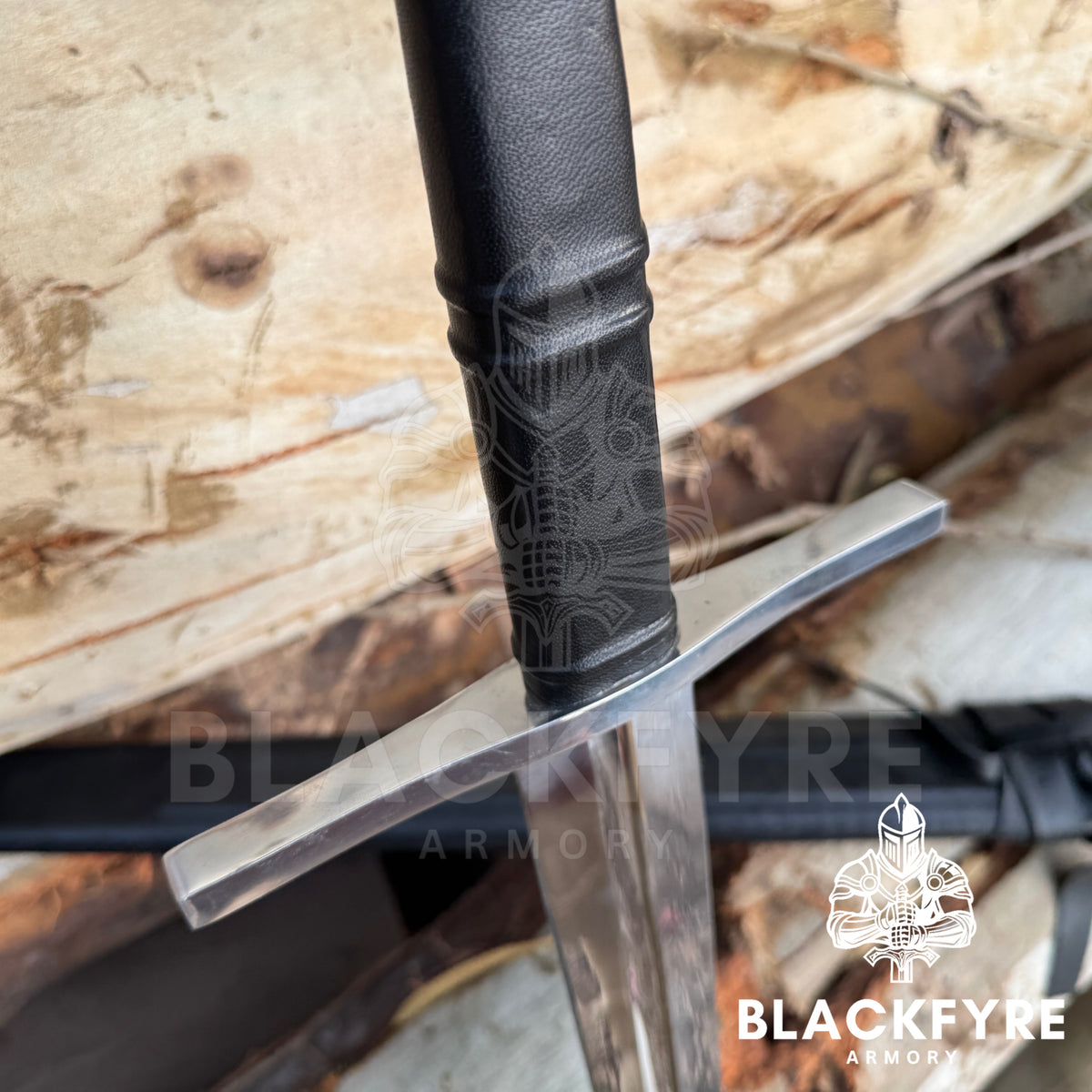 Medieval Crécy Sword – HEMA Training Longsword & Decorative Wall Display | Hand-Forged 5160 Spring Steel