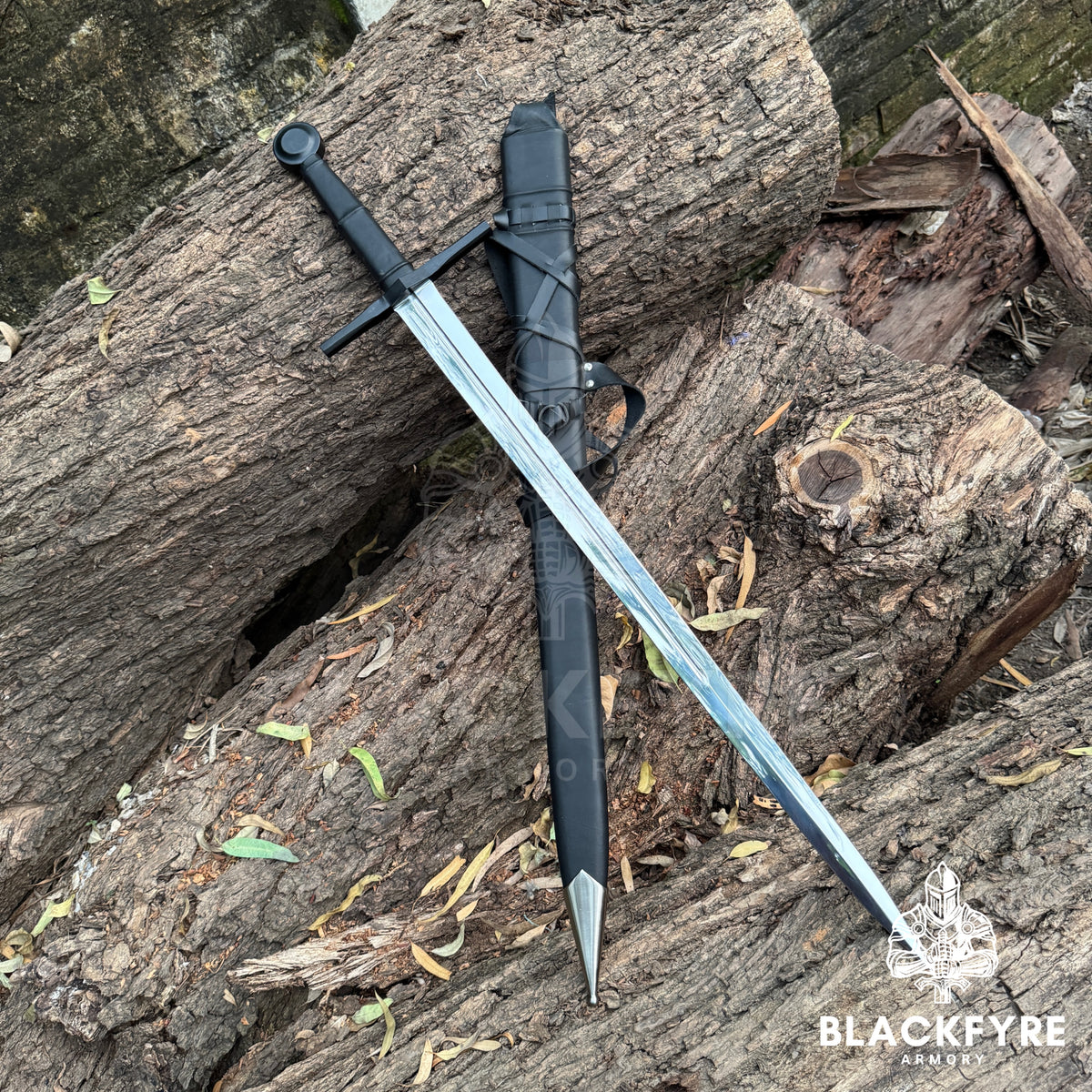 Hand Forged 15th Century Agincourt Sword – Custom Carbon Steel Arming Sword